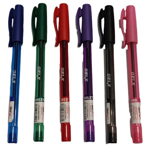 GEL-X Gel Pen - Assorted 12 Pcs